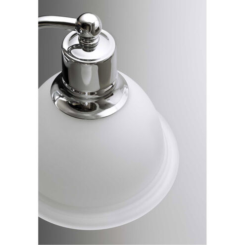 Madison 2 Light 18 inch Polished Chrome Bath Vanity Wall Light